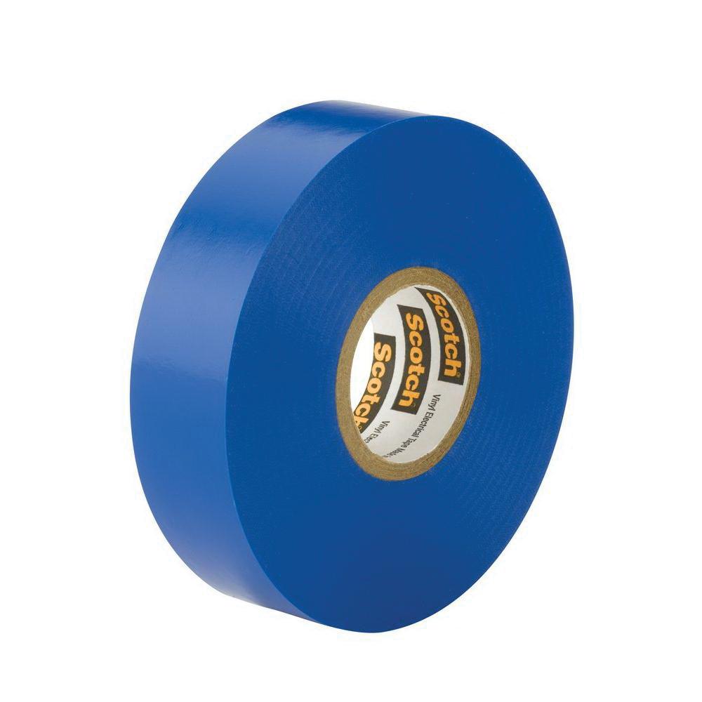 Scotch&reg; Vinyl Color Coding Electrical Tape 35 - Blue